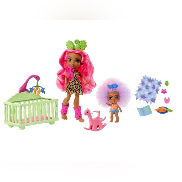 Cave Club Fernessa & Furrah  Wild About Babysitting Brand New Sealed Box - Picture 8 of 11